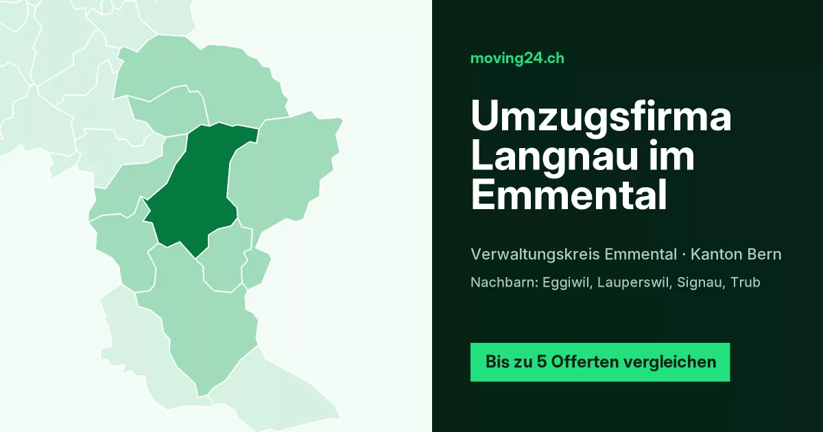 Umzugsfirma Langnau im Emmental