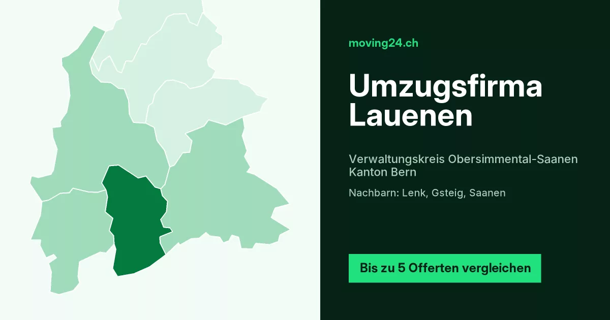 Umzugsfirma Lauenen