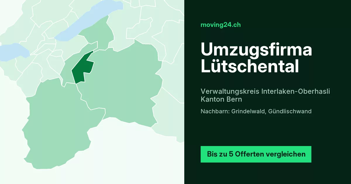 Umzugsfirma L&uuml;tschental