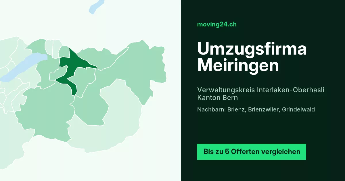 Umzugsfirma Meiringen