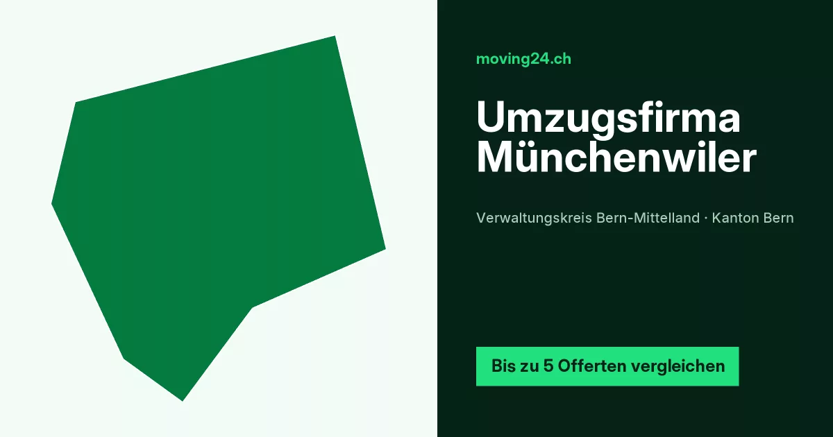 Umzugsfirma M&uuml;nchenwiler