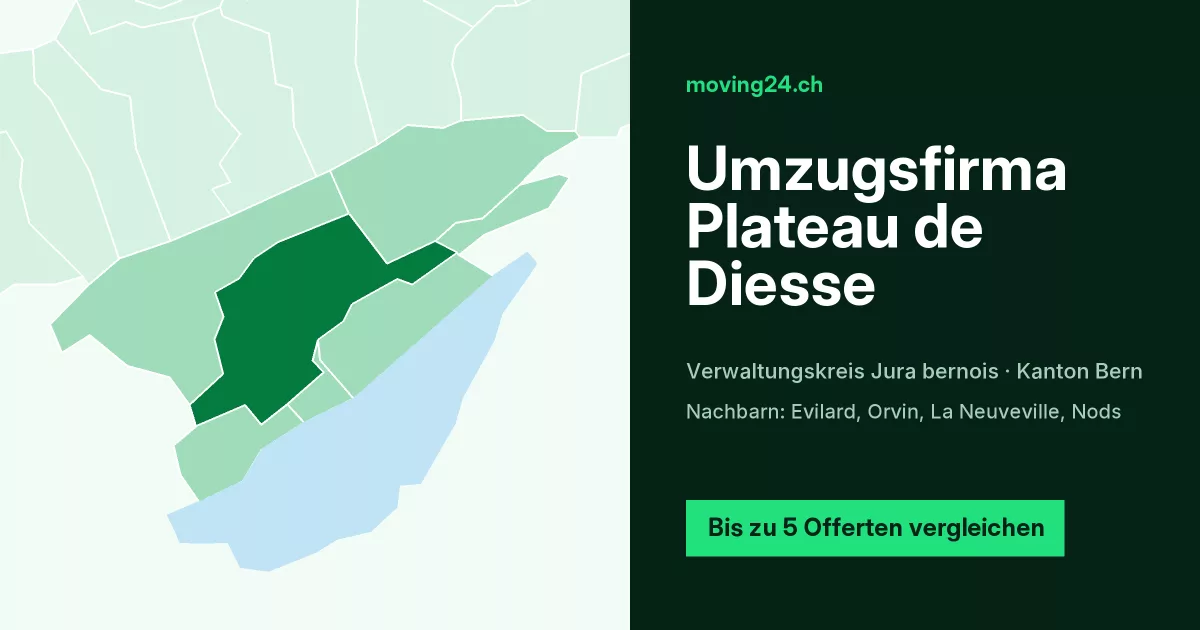 Umzugsfirma Plateau de Diesse