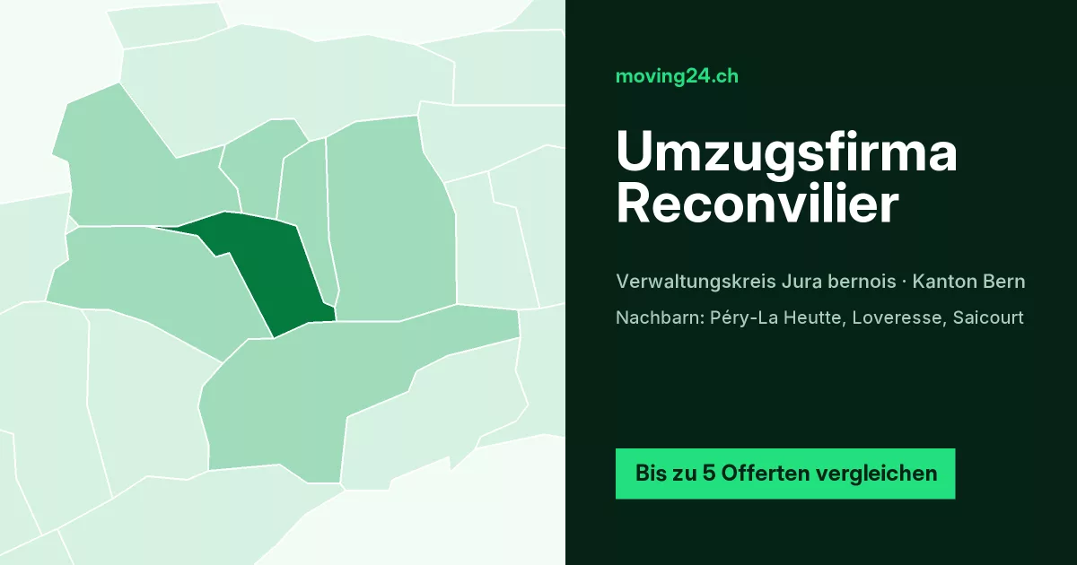 Umzugsfirma Reconvilier