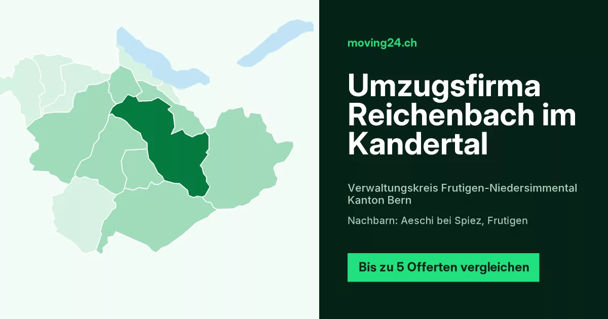Umzugsfirma Reichenbach im Kandertal