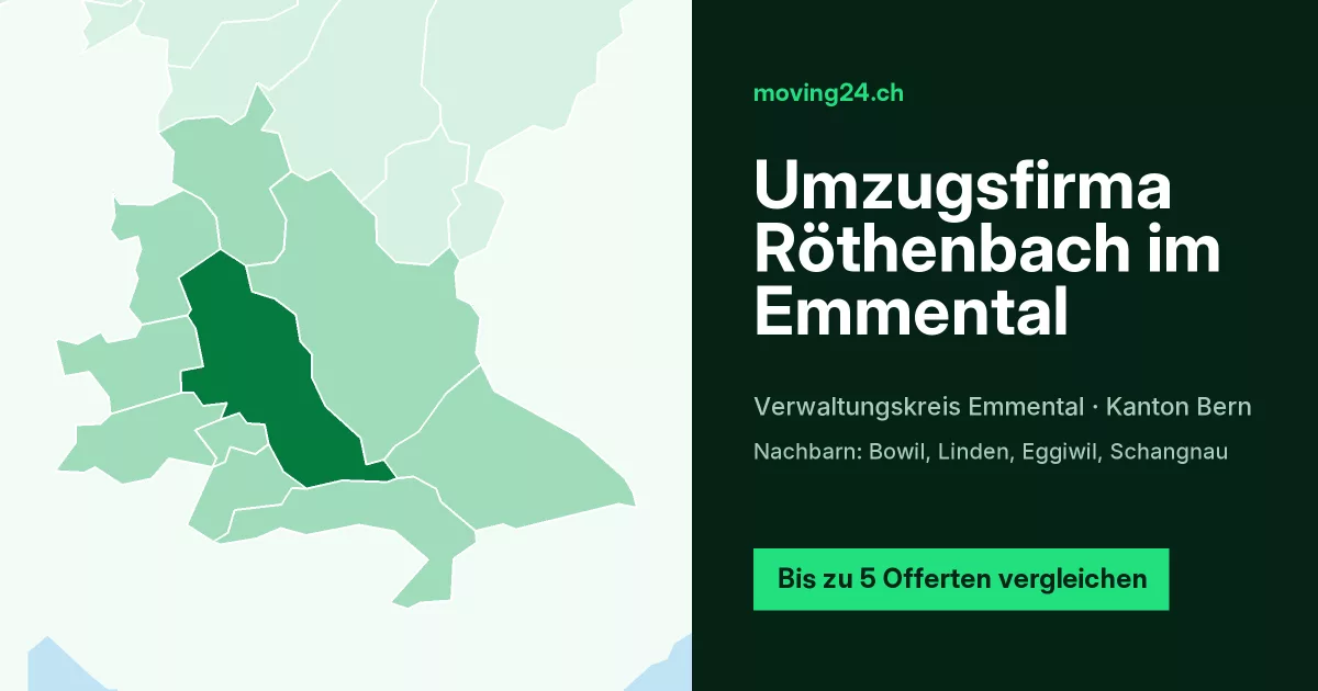 Umzugsfirma Röthenbach im Emmental Umzugsfirma Röthenbach im Emmental