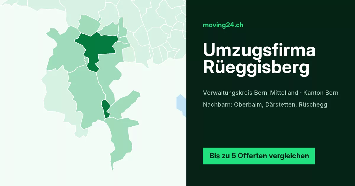 Umzugsfirma R&uuml;eggisberg