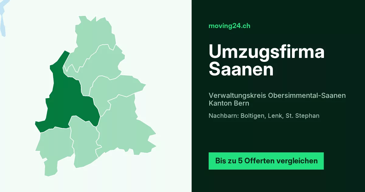 Umzugsfirma Saanen