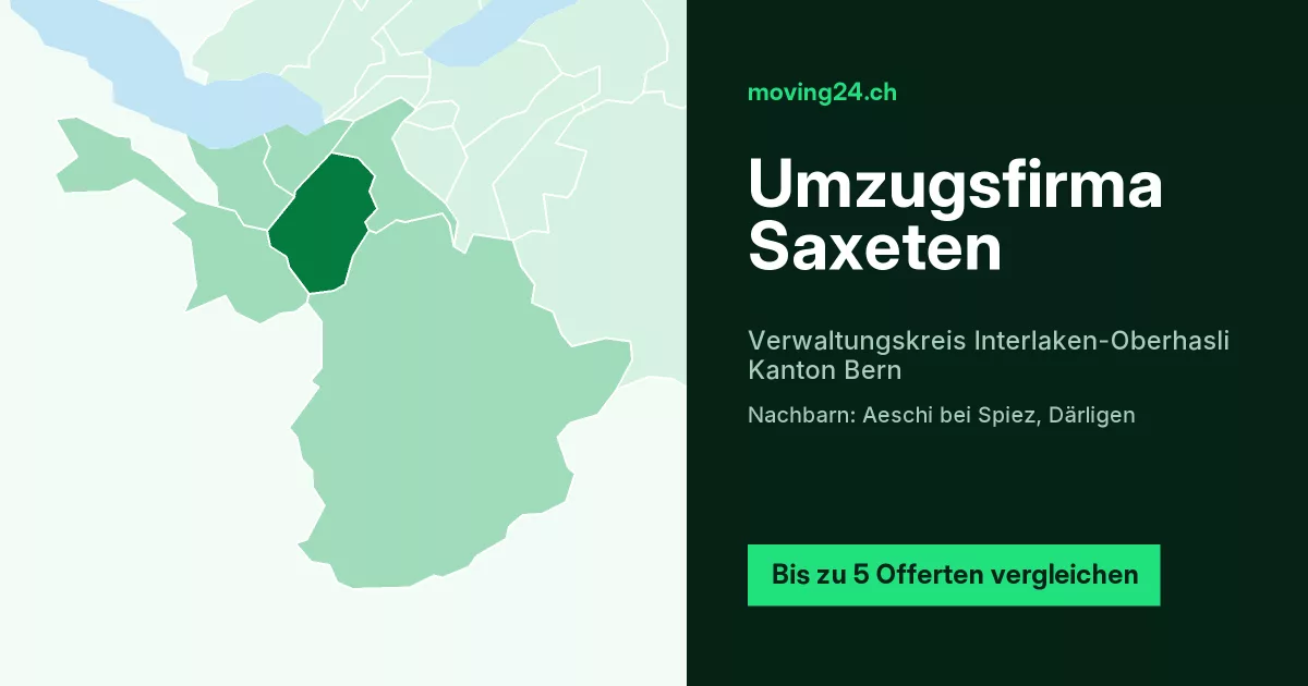 Umzugsfirma Saxeten Umzugsfirma Saxeten