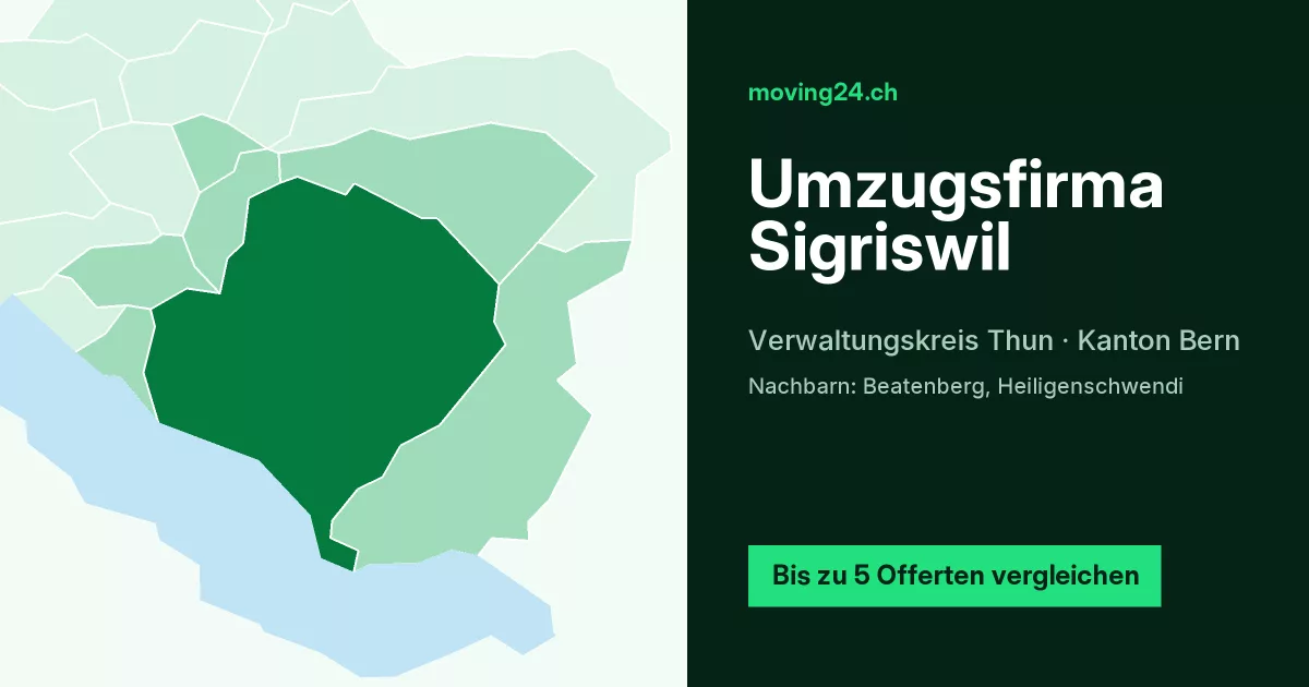 Umzugsfirma Sigriswil