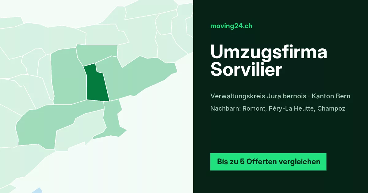 Umzugsfirma Sorvilier