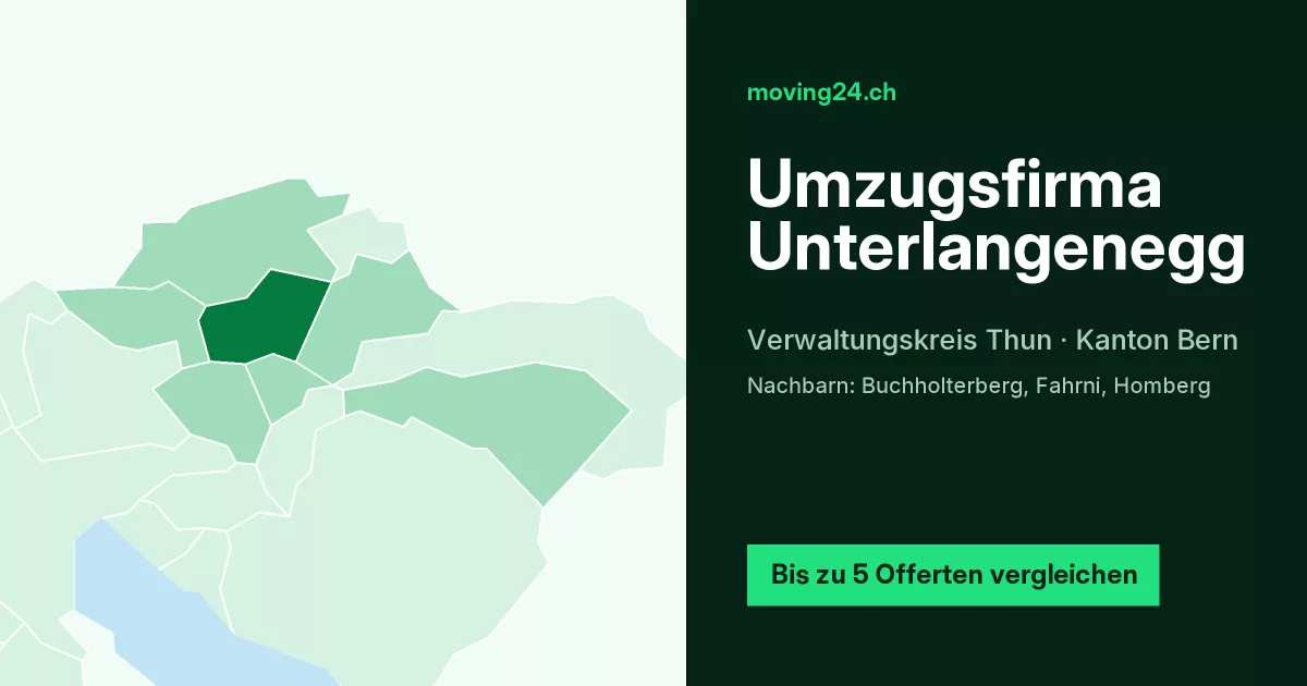 Umzugsfirma Unterlangenegg