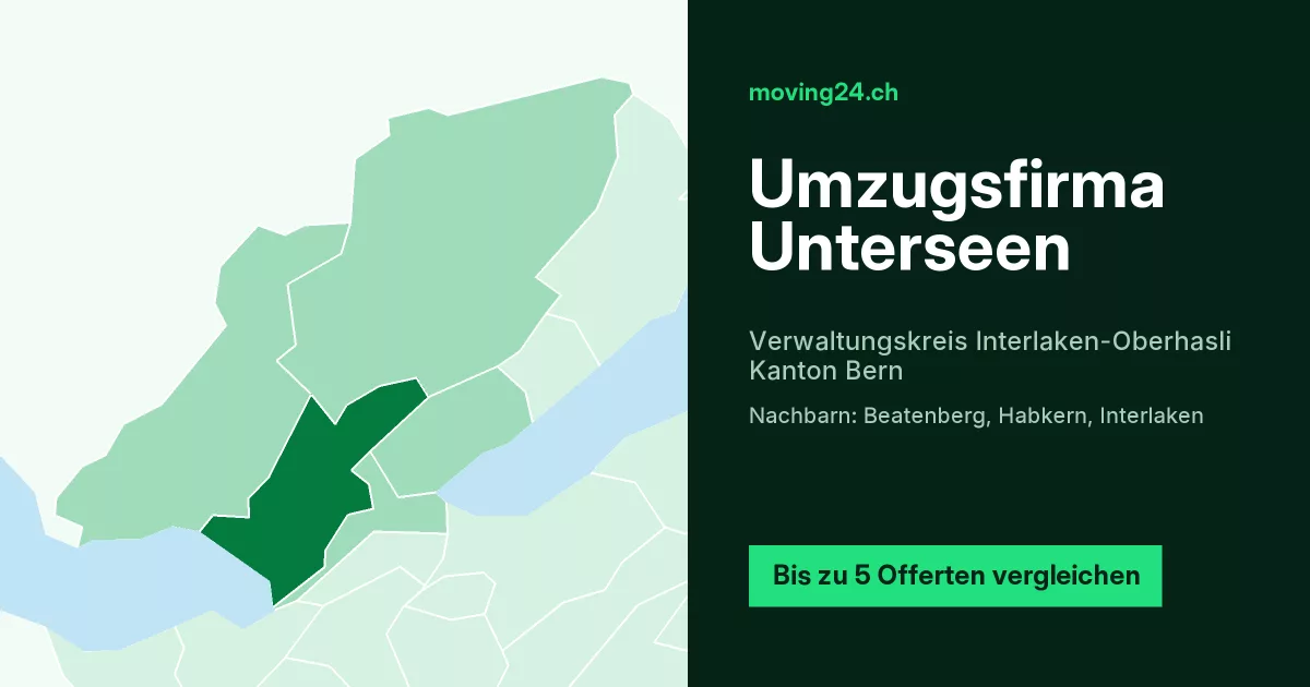 Umzugsfirma Unterseen