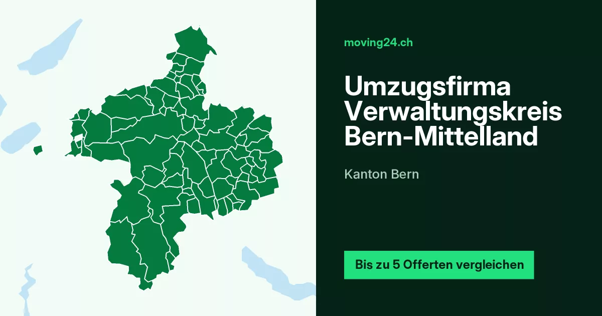 Umzugsfirma Verwaltungskreis Bern-Mittelland