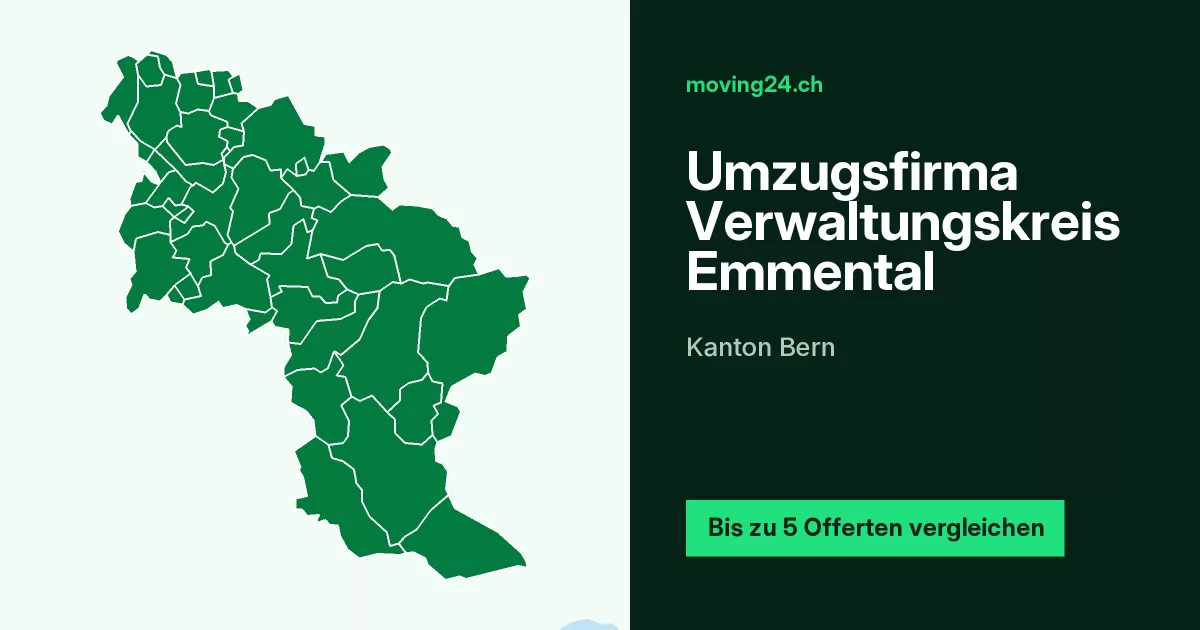 Umzugsfirma Verwaltungskreis Emmental