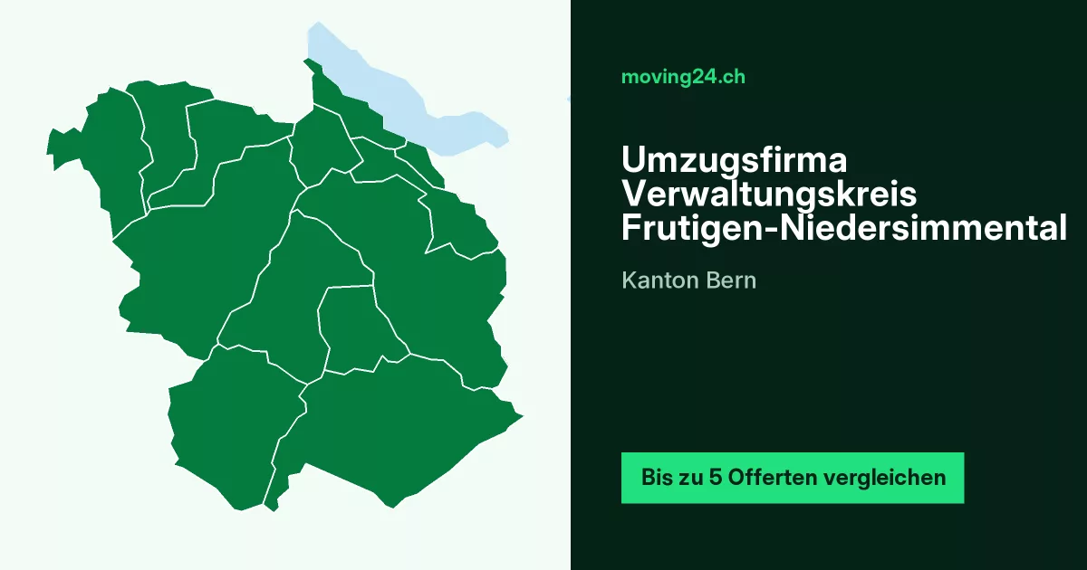 Umzugsfirma Verwaltungskreis Frutigen-Niedersimmental