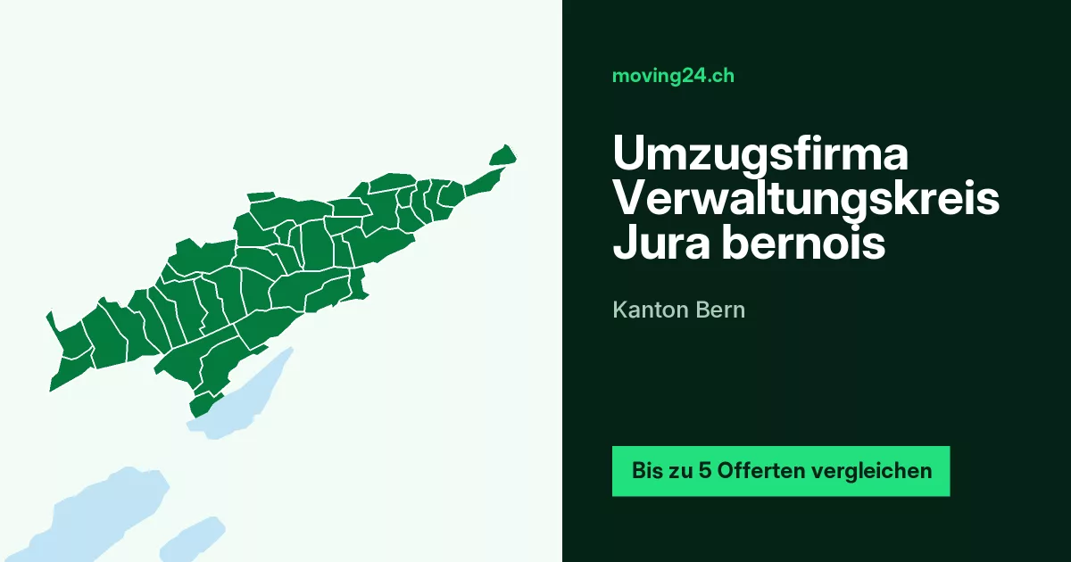 Umzugsfirma Verwaltungskreis Jura bernois