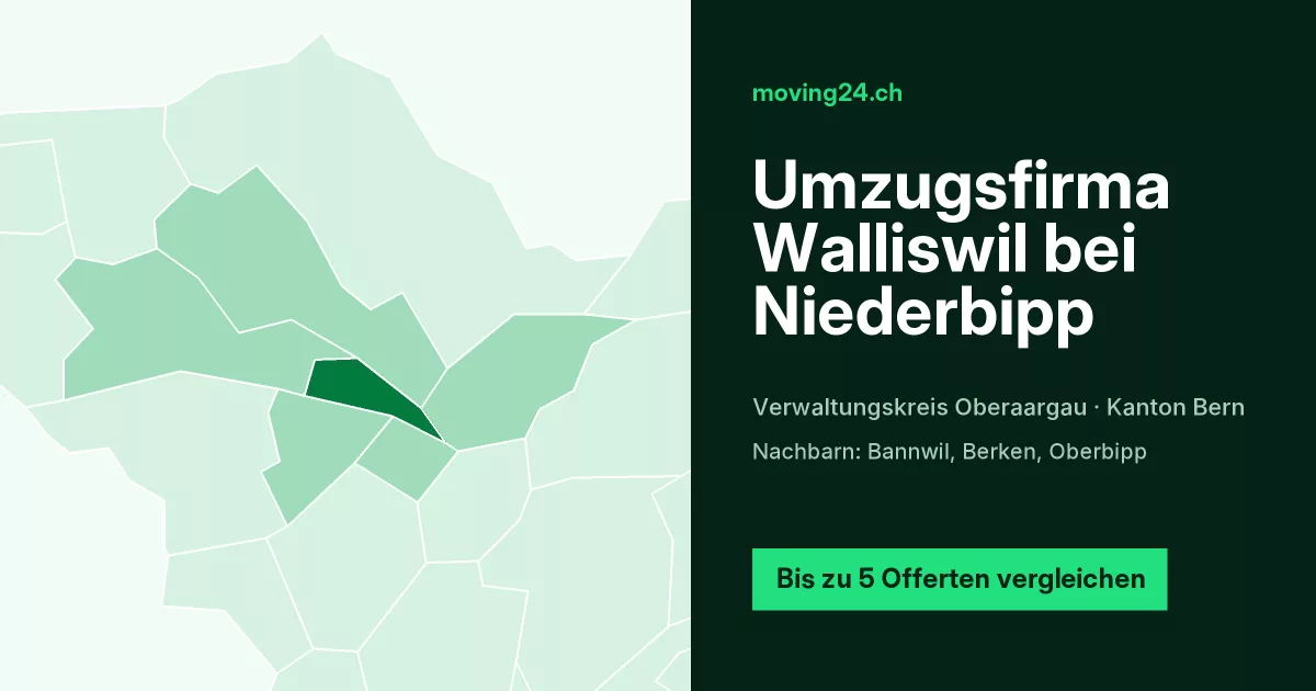Umzugsfirma Walliswil bei Niederbipp