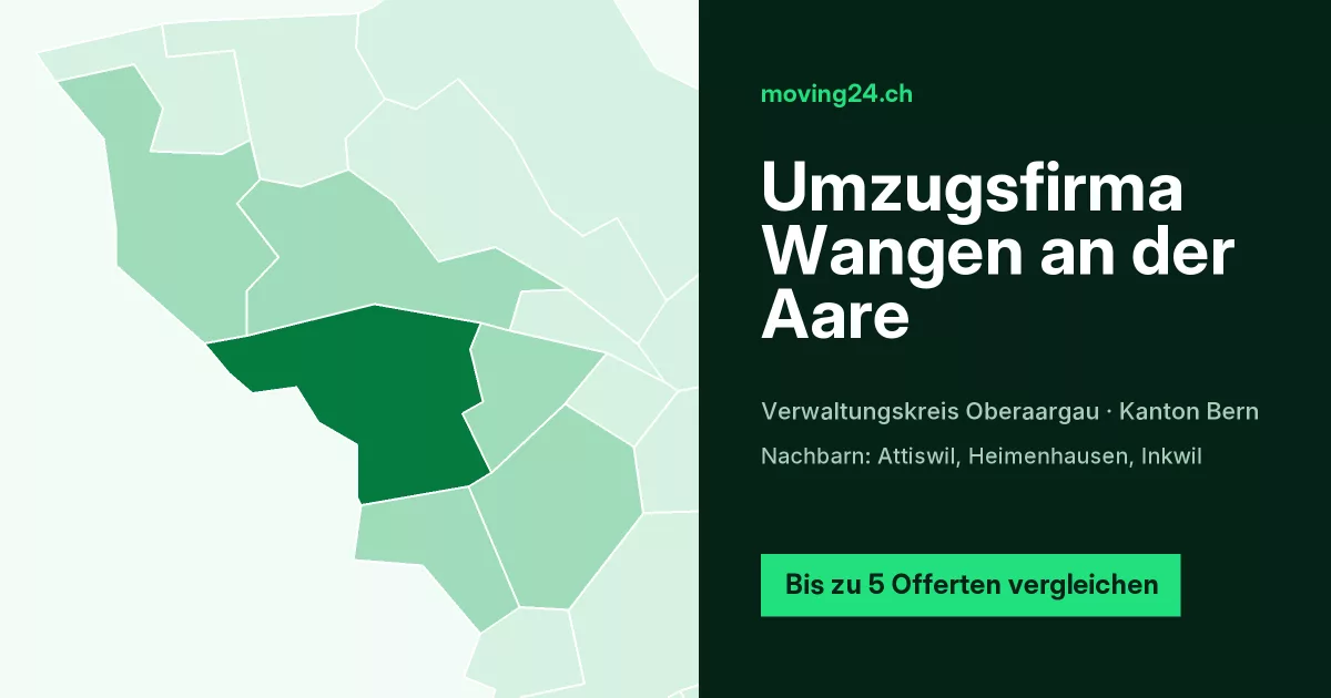 Umzugsfirma Wangen an der Aare
