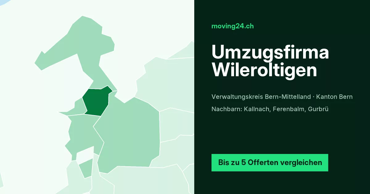 Umzugsfirma Wileroltigen