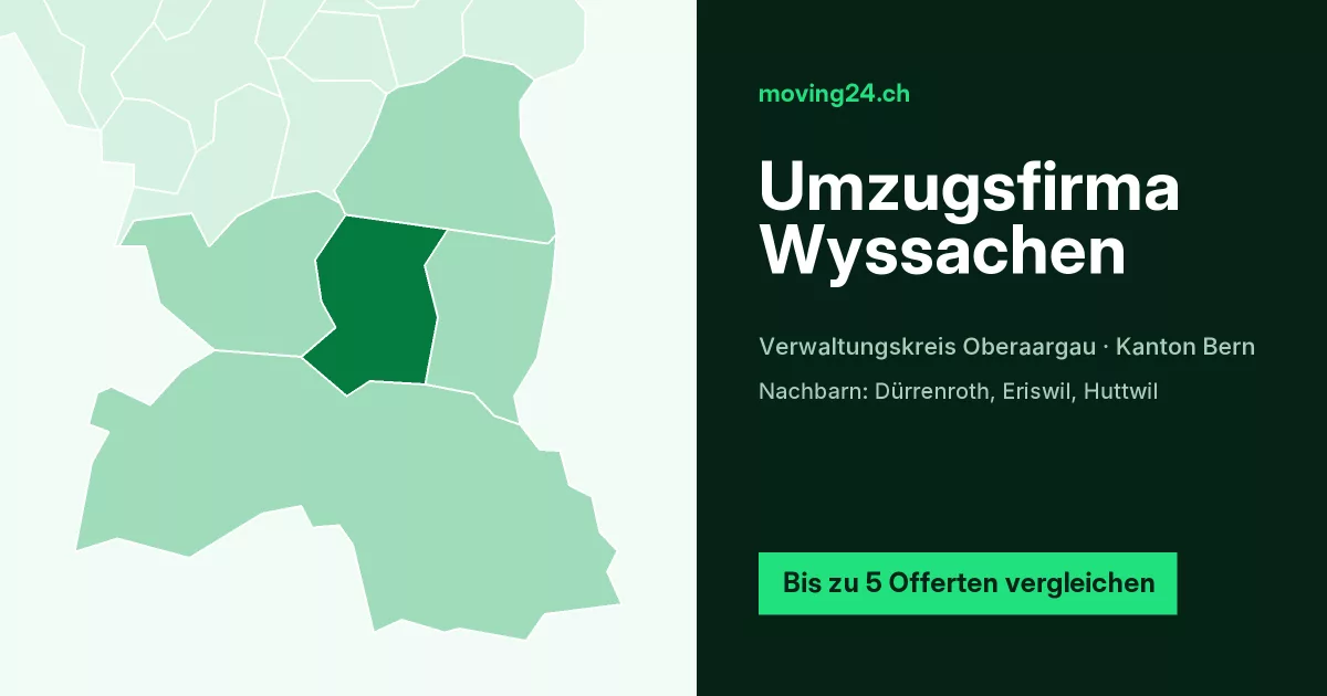 Umzugsfirma Wyssachen