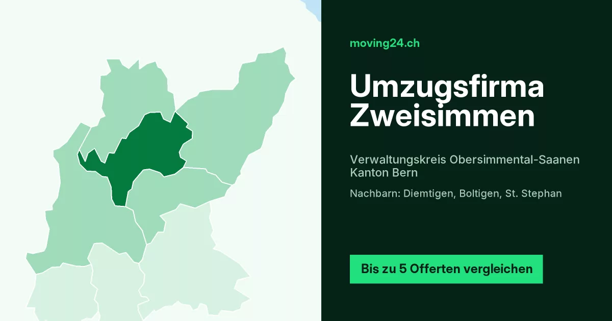 Umzugsfirma Zweisimmen