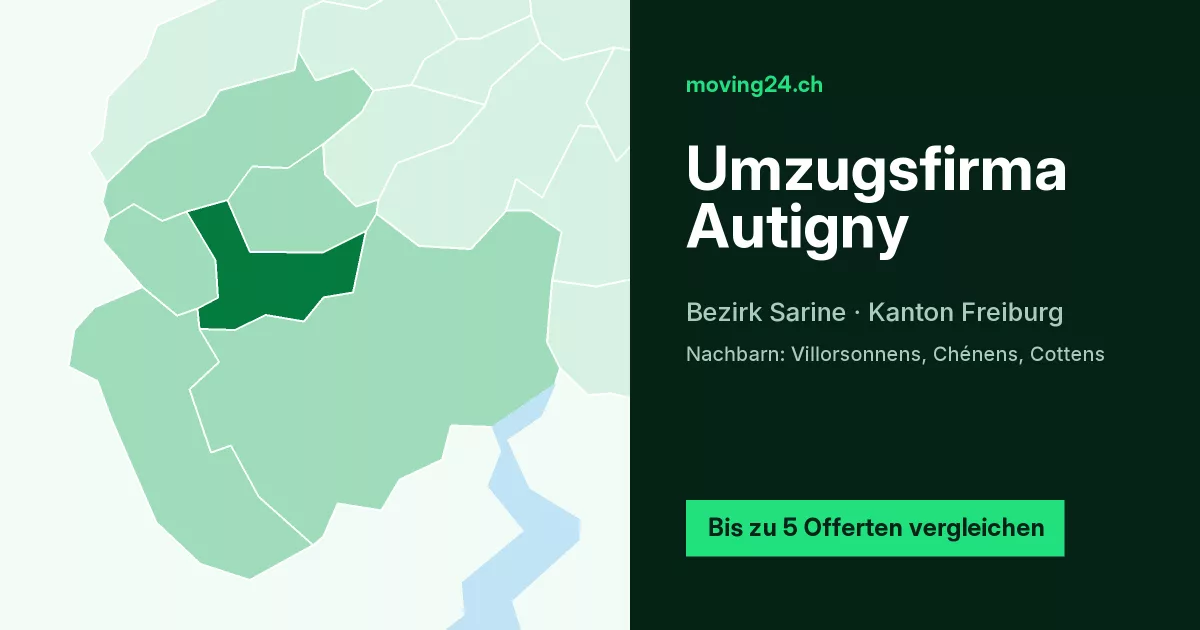 Umzugsfirma Autigny