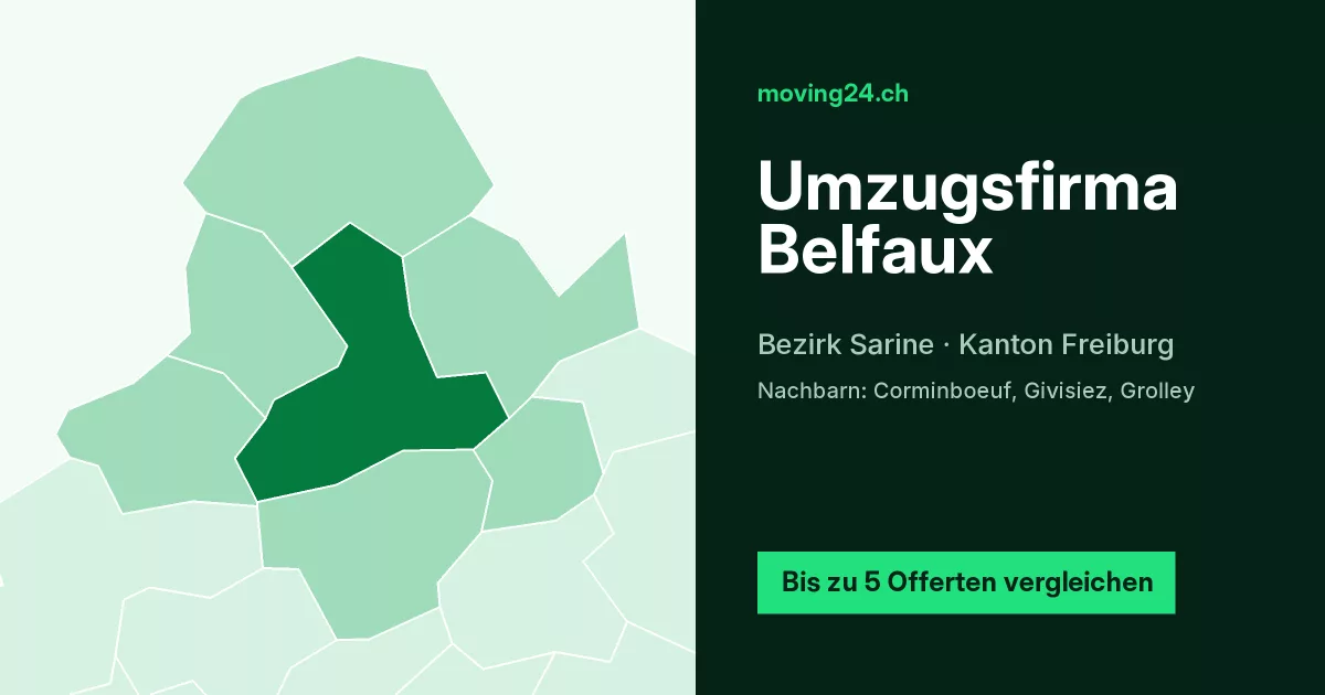 Umzugsfirma Belfaux