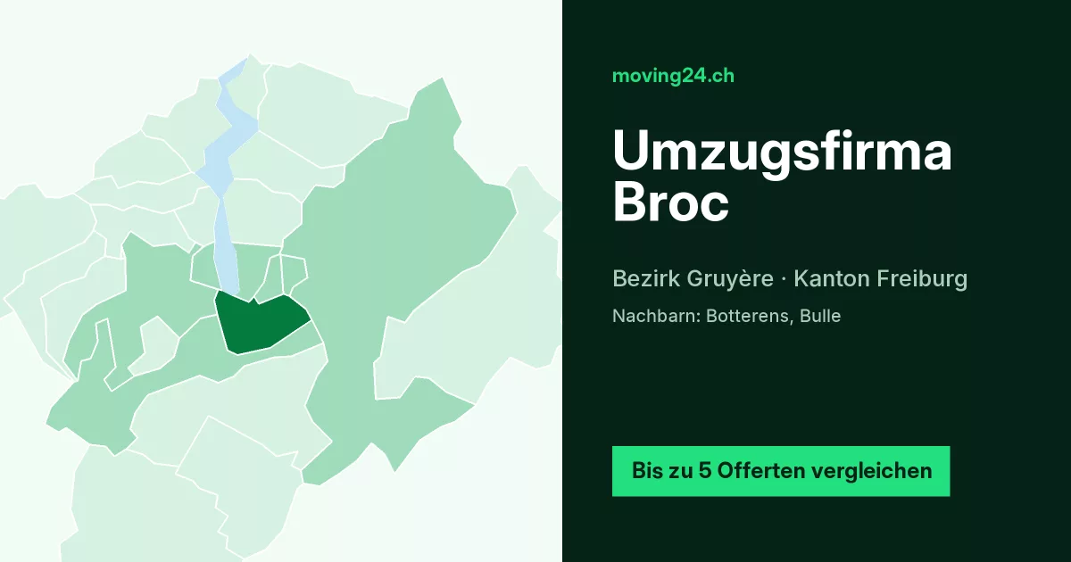 Umzugsfirma Broc