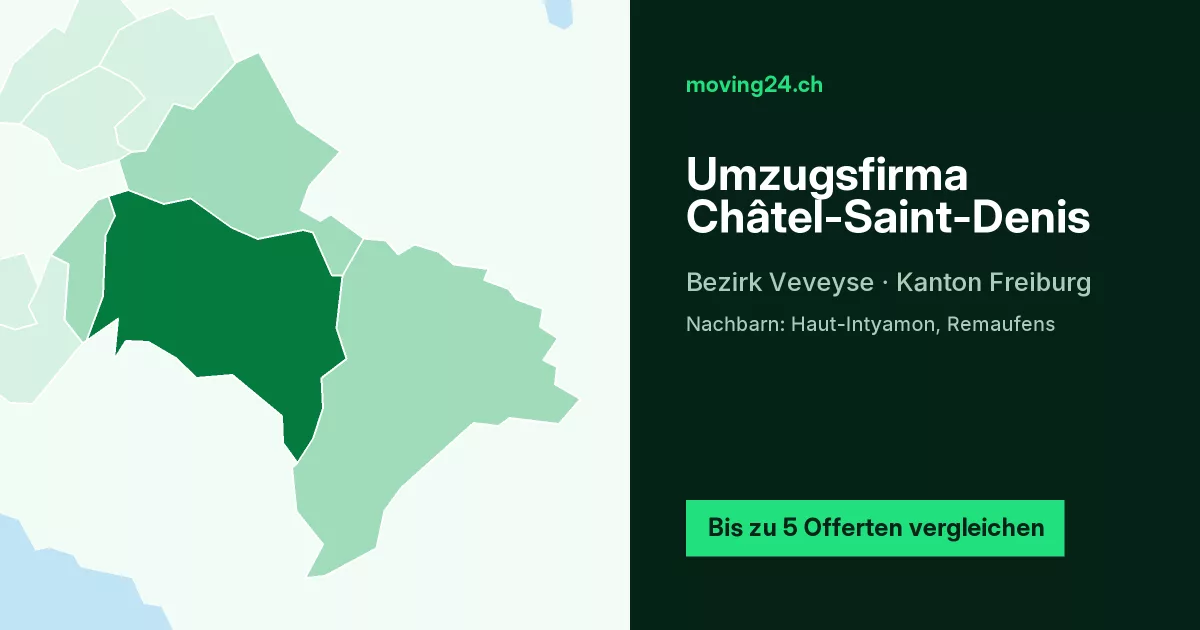 Umzugsfirma Ch&acirc;tel-Saint-Denis