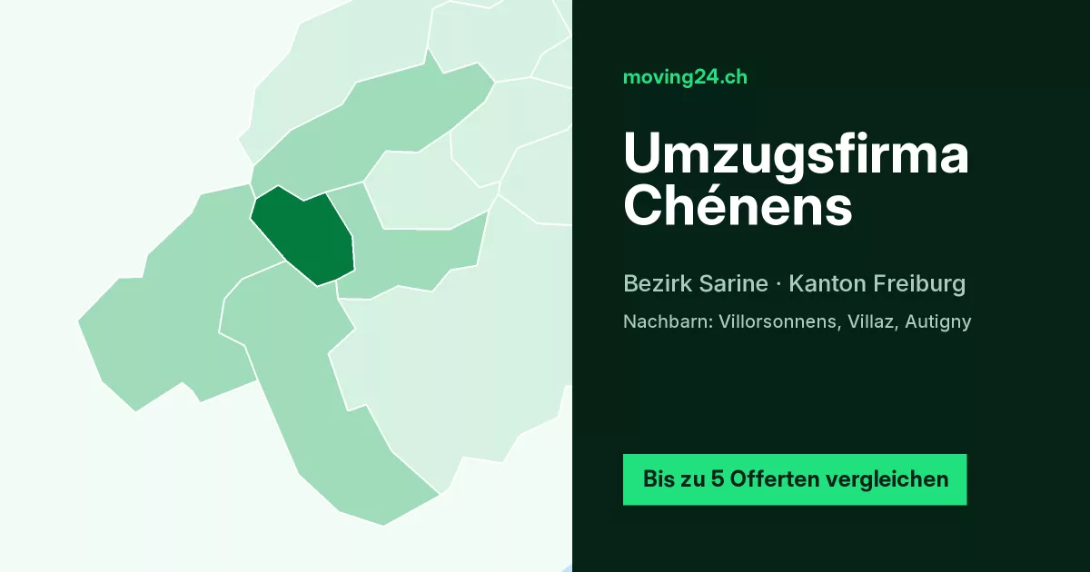 Umzugsfirma Ch&eacute;nens