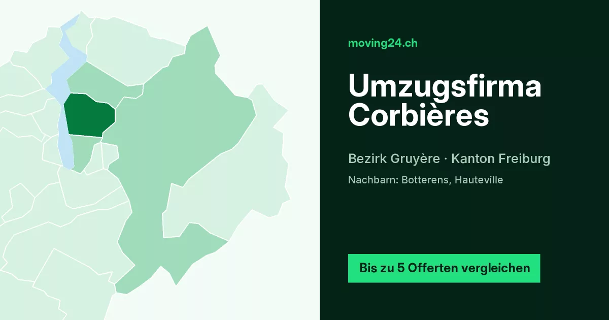 Umzugsfirma Corbi&egrave;res