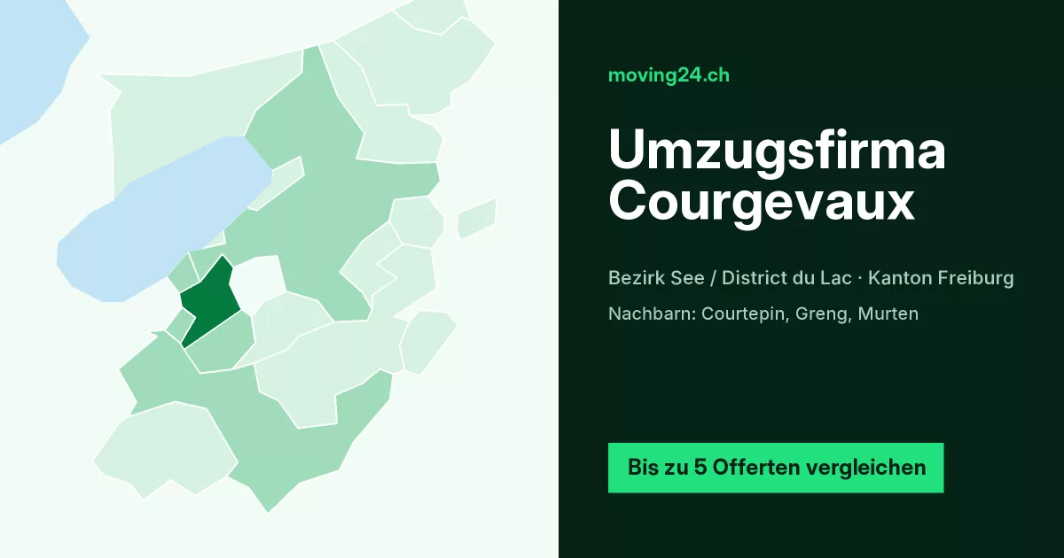 Umzugsfirma Courgevaux
