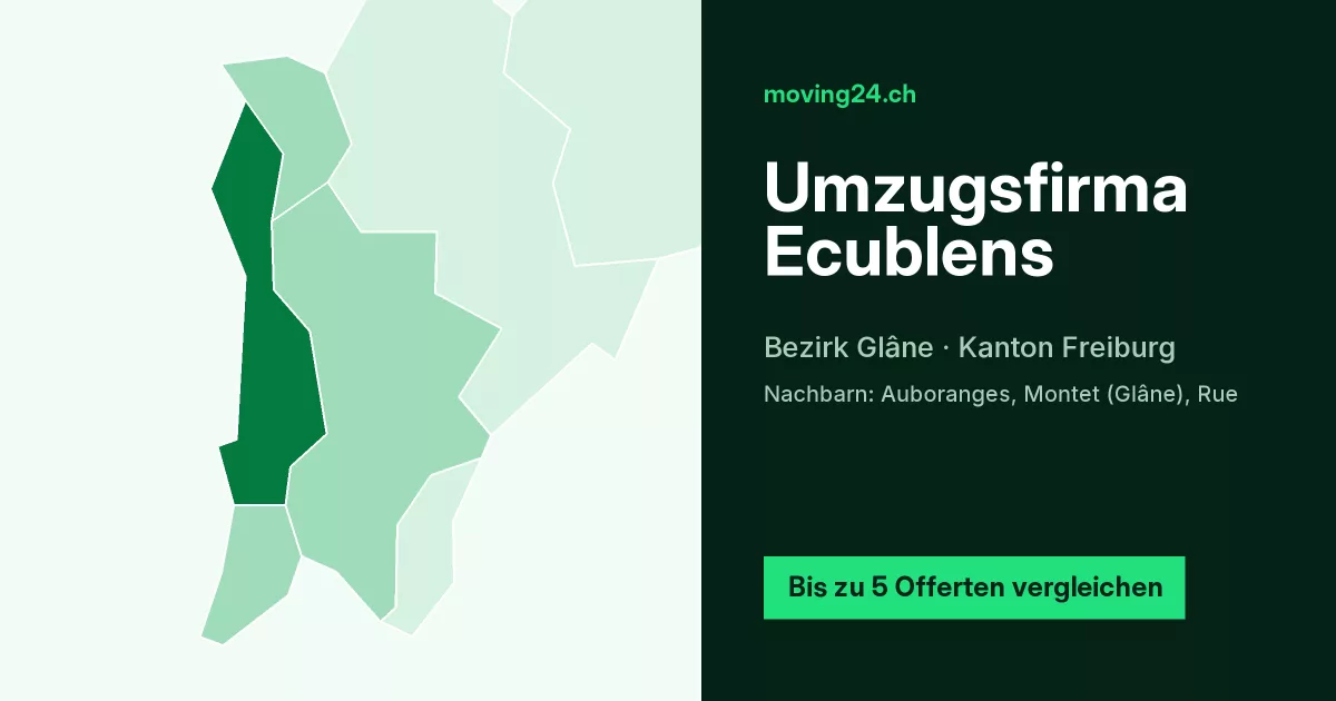 Umzugsfirma Ecublens