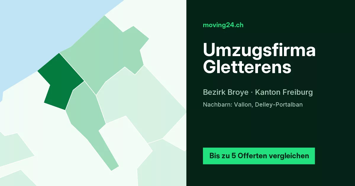 Umzugsfirma Gletterens