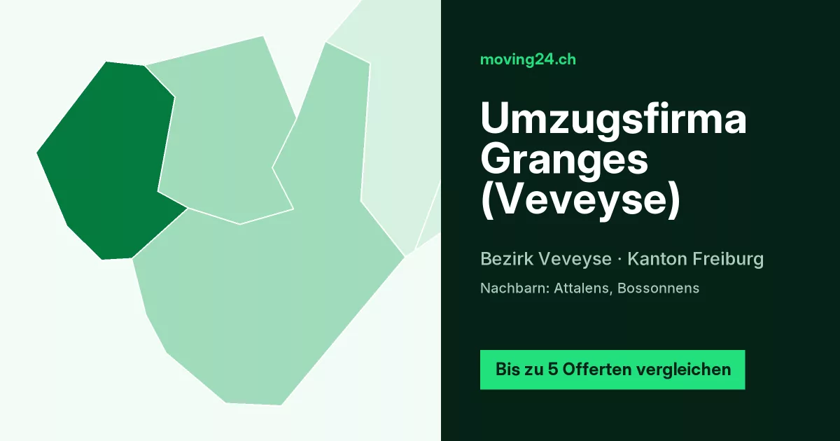 Umzugsfirma Granges (Veveyse)
