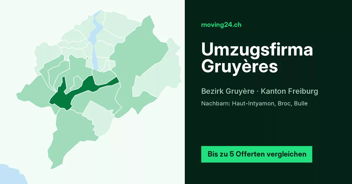 Umzugsfirma Gruy&egrave;res