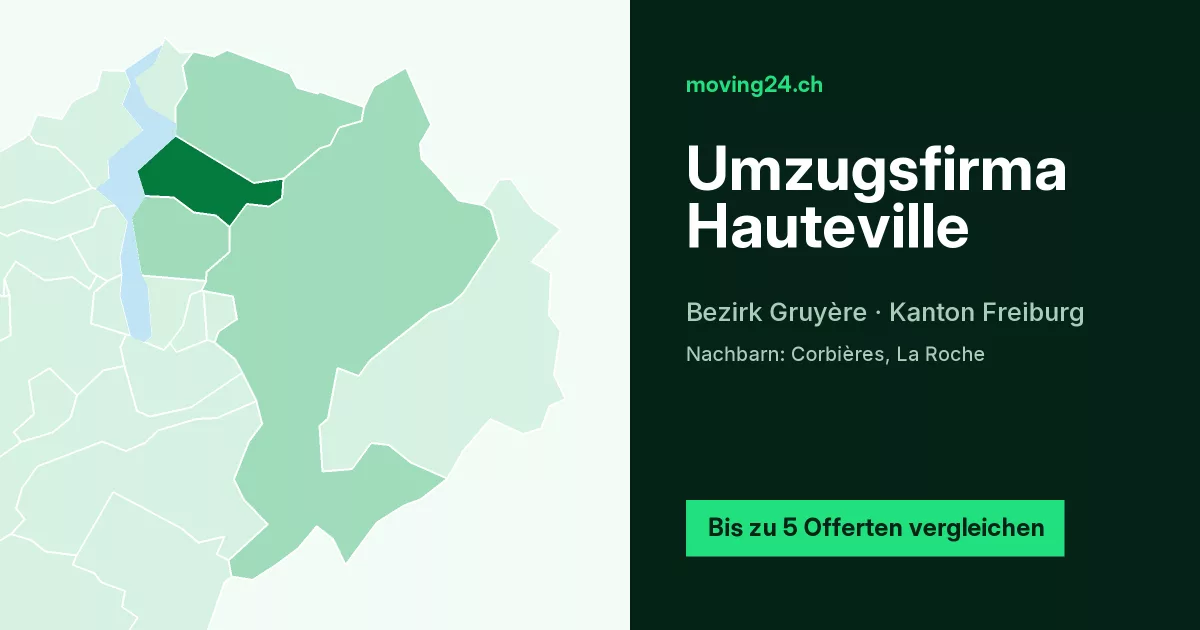 Umzugsfirma Hauteville