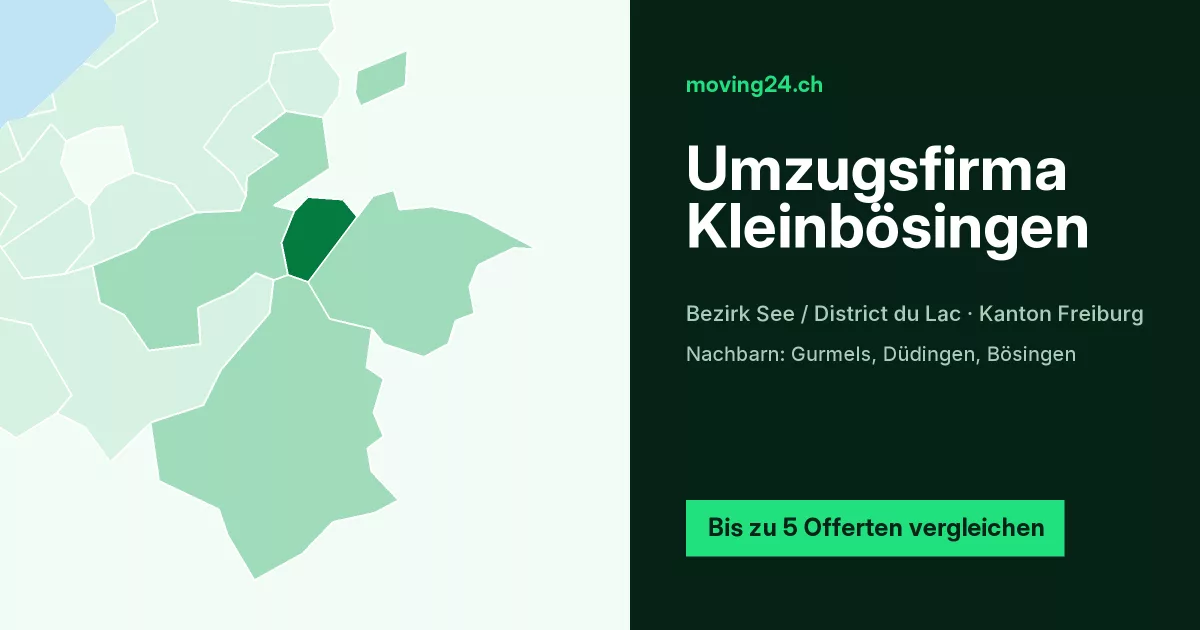 Umzugsfirma Kleinb&ouml;singen