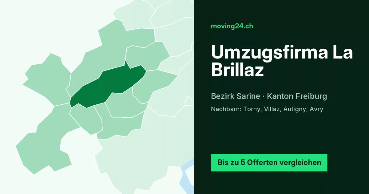 Umzugsfirma La Brillaz