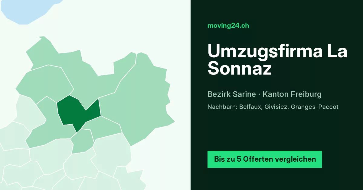 Umzugsfirma La Sonnaz