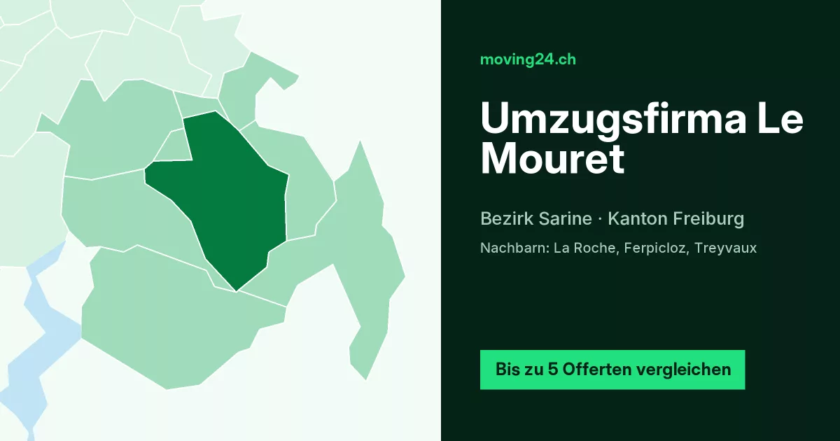 Umzugsfirma Le Mouret