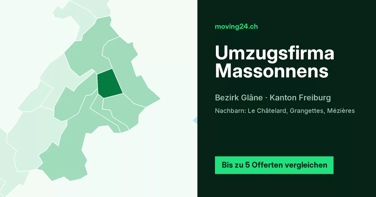 Umzugsfirma Massonnens