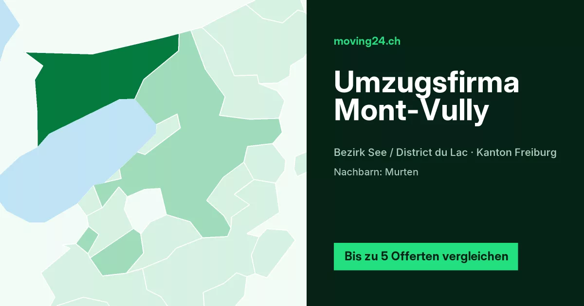 Umzugsfirma Mont-Vully