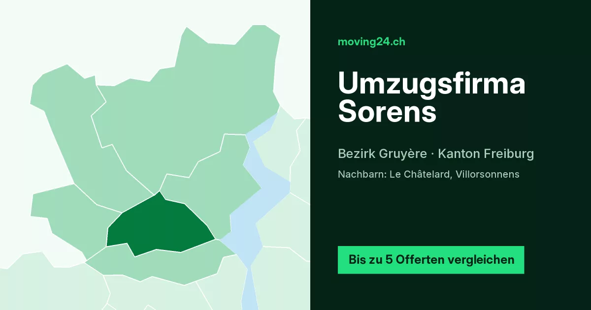 Umzugsfirma Sorens