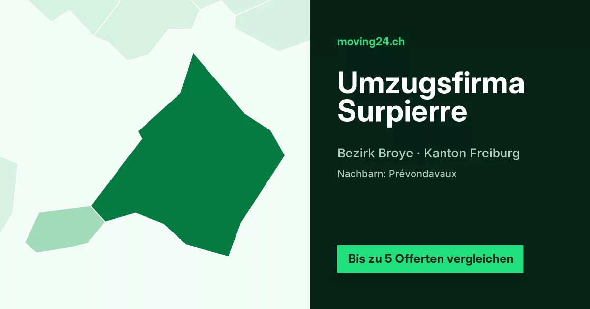 Umzugsfirma Surpierre