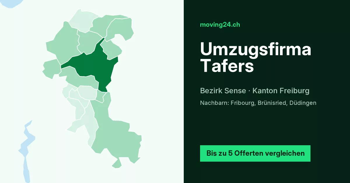 Umzugsfirma Tafers