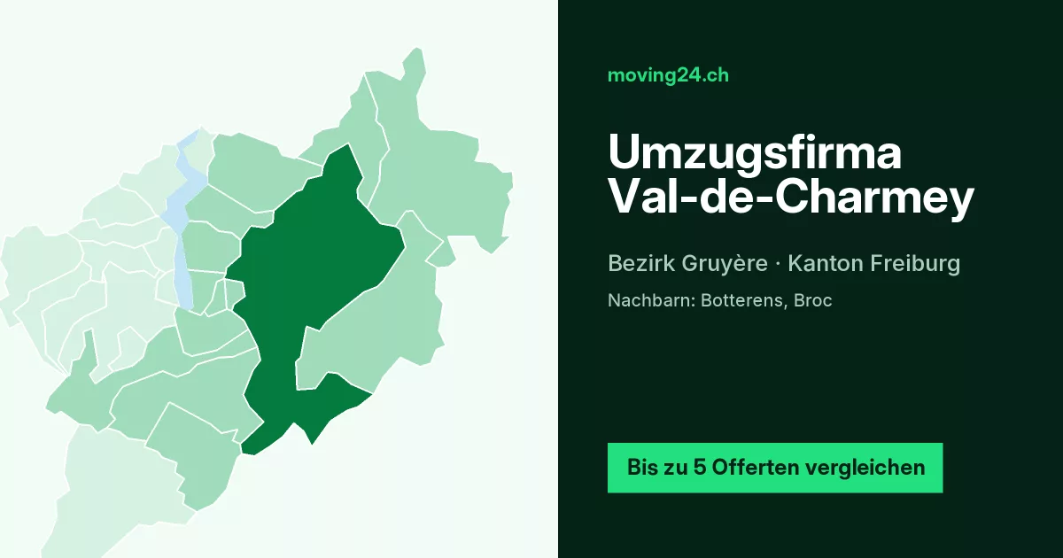 Umzugsfirma Val-de-Charmey Umzugsfirma Val-de-Charmey