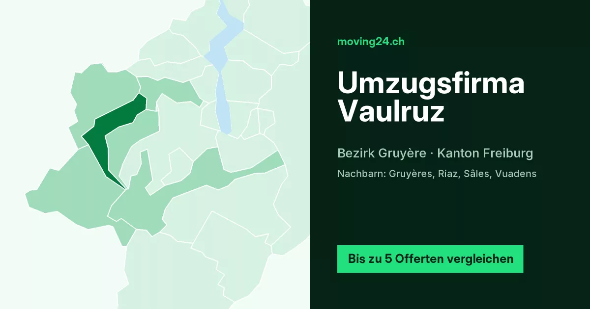 Umzugsfirma Vaulruz