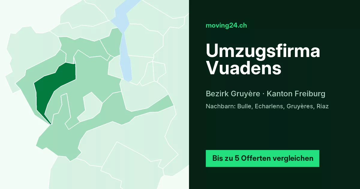 Umzugsfirma Vuadens
