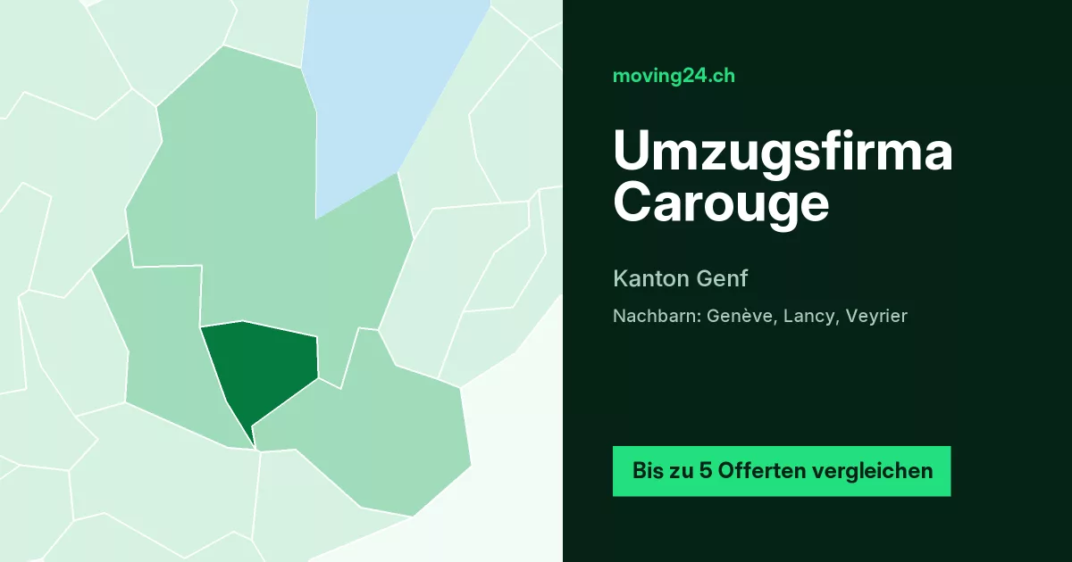 Umzugsfirma Carouge